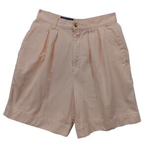 Vintage Best American Clothing Bermuda Shorts Size 7/8 Peach Color High Rise